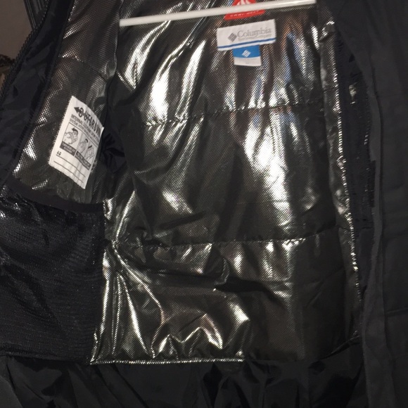COLUMBIA BLACK WINTER JACKET/COAT - Picture 2 of 3